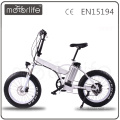 MOTORLIFE / OEM nuevo modelo 20 &#39;&#39; * 4 grasa neumático plegable bicicleta eléctrica, eléctrico pedel ciclos 27 velocidad